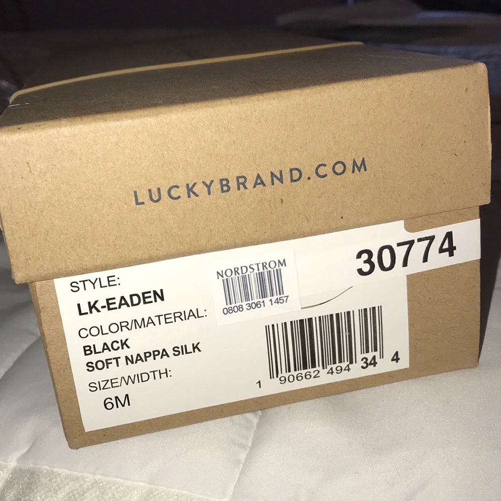 Black Lucky Brand Flats